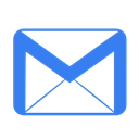 email blue icon